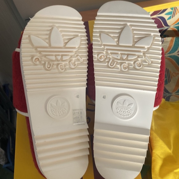 NIB Gucci / Adidas platform slides - Picture 4 of 7